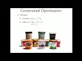 Session 12: Constrained Optimization; Equality Constraints and Lagrange Multipliers