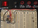 Substractor circuit's wiring.