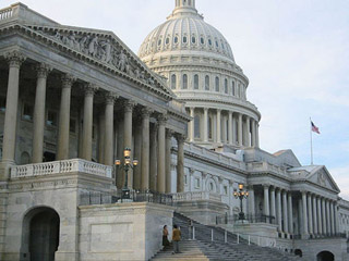 The U.S. Capitol Building.